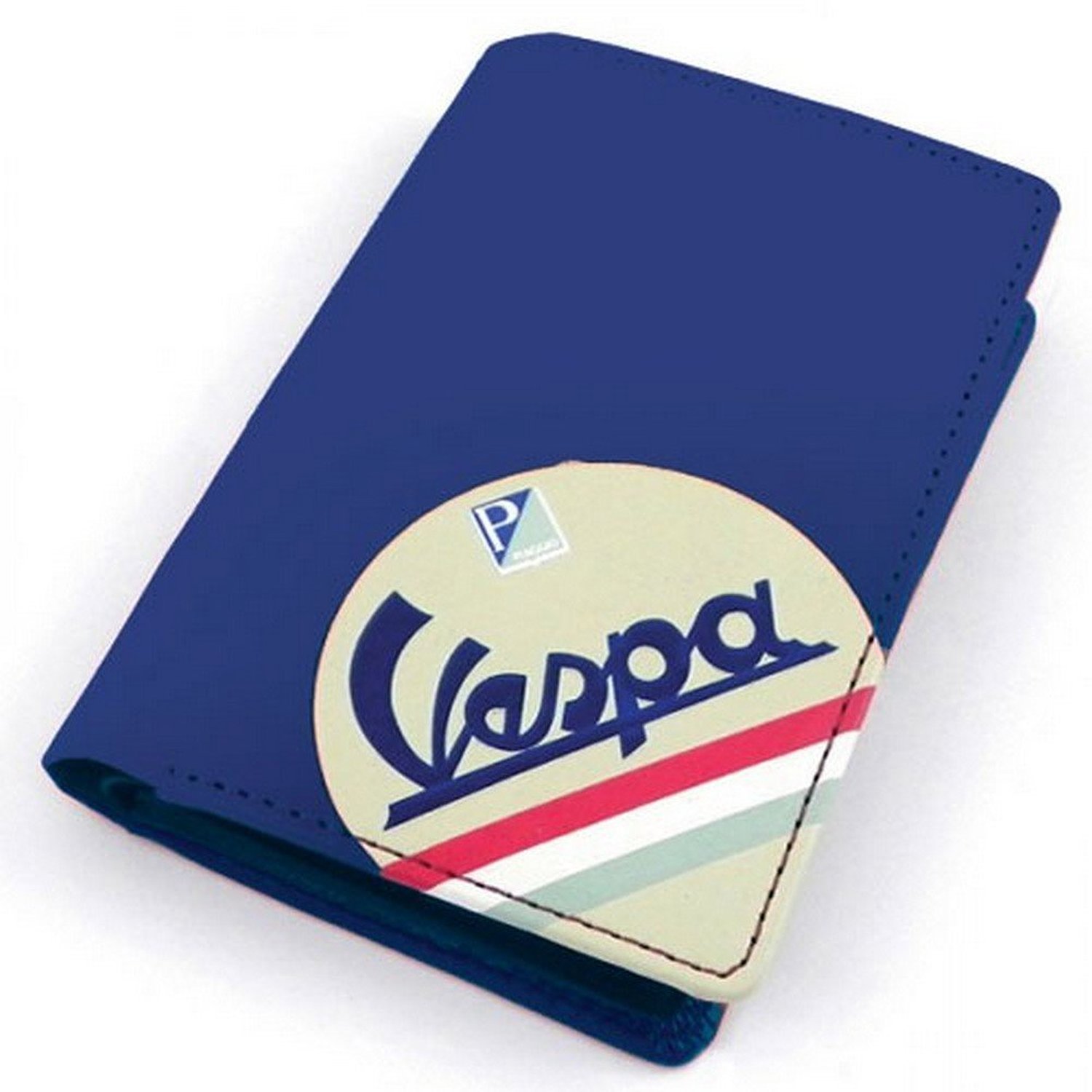 Porte documents (carte grise/ assurance) pour vespa avec logo PX